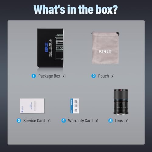 Lente Anamórfico SIRUI Saturn 50mm T2.9 Full Frame Carbon Fiber - Ligero y Natural, RF Mount. - Fernando Cortés