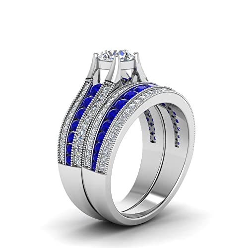 Bagues de mariée en diamants millegrain pour sublimer votre promesse de mariage au quotidien