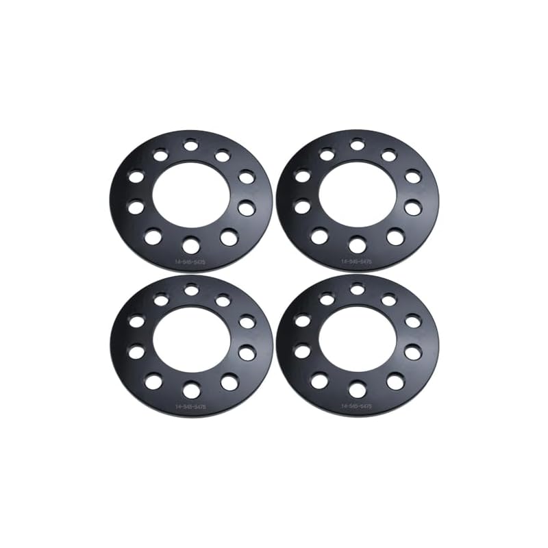 Chyglhq-4Pc-14-5X45-Wheel-Spacers-5-Lug-Flat-Billet-Spacer-Fits-Forged-Black-Lnsflat145455475C14 41upblrip2l. sl500 . ss800