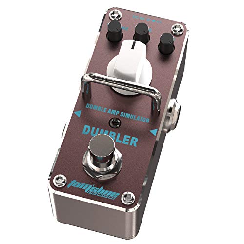 Pedale effetto overdrive DUMBLER ADR-3 Smooth and dynamic overdrive sound close to amp Dumble guitar pedal by Aroma Music brand Tom'sline Engineering