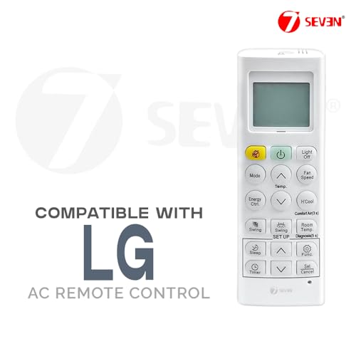 Image of 7SEVEN Compatible AC Remote Control for LG Split and Window Air Conditioner, Match Keys Exactly with Original 36J AC Remote Before Placing Order