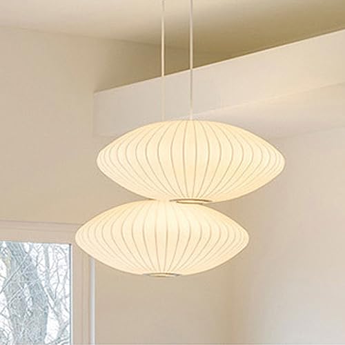 Lampe à suspension tête unique style cocon pour éclairage de plafond