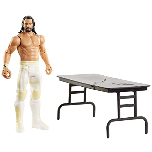 Image of Mattel Wrekkin Seth Rollins Action Figure GJV38