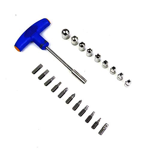 Western Jogo Chave Tipo T Com 21 Peças