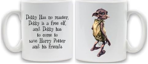 AMGDIGITALPRINTSOLUTIONS Harry Potter Themed Mug - 'Dobby Mug'