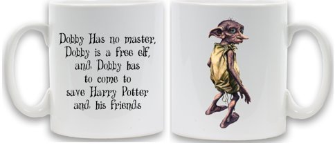 AMGDIGITALPRINTSOLUTIONS Harry Potter Themed Mug - 'Dobby Mug'