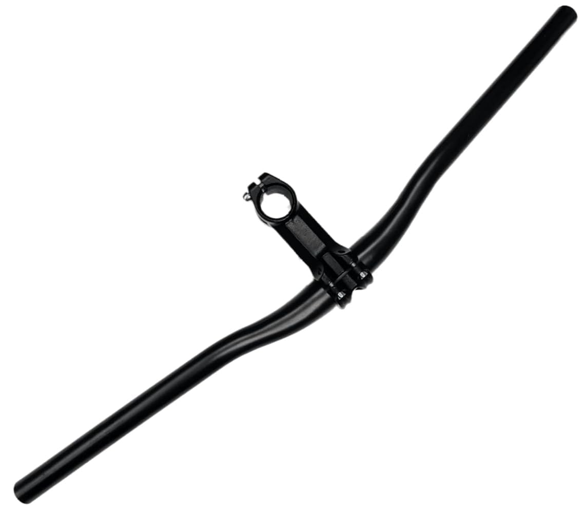 Bicycle Handlebar and Stem Set, 31.8mm Clamp, Black, Universal Fit-image-5
