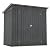 VeroFree 6x4 FT Outdoor Metal Storage Shed with Lockable Door & Floor Frame, Heavy-Duty Garden Tool Shed, Weatherproof Steel Utility Shed for Backyard, Patio, or Lawn Organization