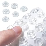 Cabinet Door Bumper 200 pcs - Cabinet Bumpers Clear Compatible for Sound Dampening | Soft Close Self-Adhesive Rubber Cabinet Door Bumpers - Bumpers for Cabinets, Drawers, Glassware and Furniture