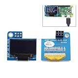 PiOLED 128x64 0.96" Blanco OLED Display Module IIC I2C Interfaz 3.3V para Raspberry Pi 4