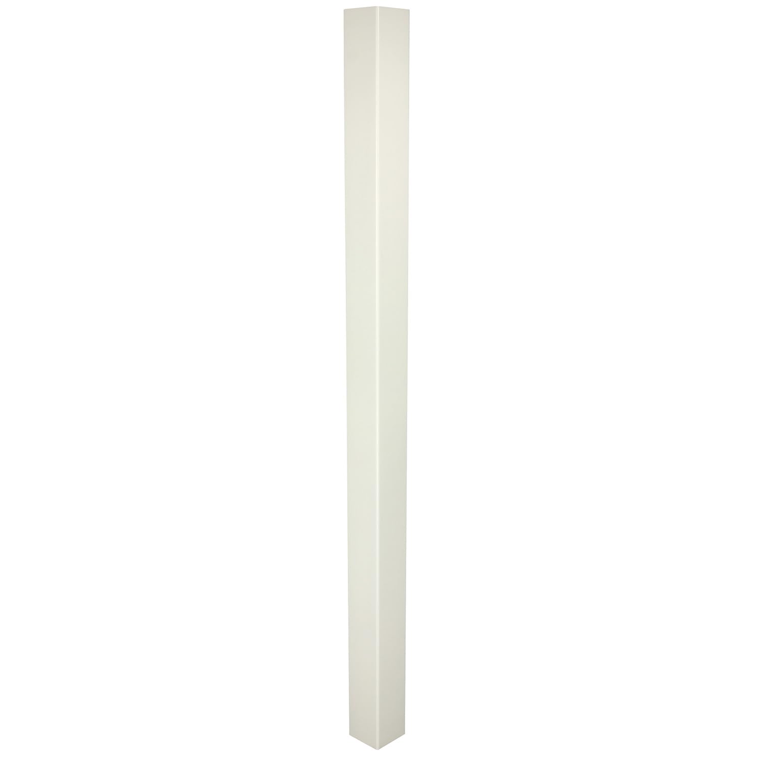 Jackson Woodturners Primed - Ready To Paint White Primed Square Newel Post - 90Mm X 90Mm - One-Piece Solid Timber Stair Post - Available In 1500Mm, 2000Mm, 2500Mm, 3000Mm - Ready To Paint (1500Mm)
