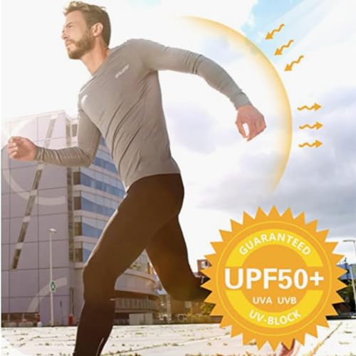 Kit 3 Camisas Térmicas Blusa Compressão Unissex Proteção UV Inverno Verão 037