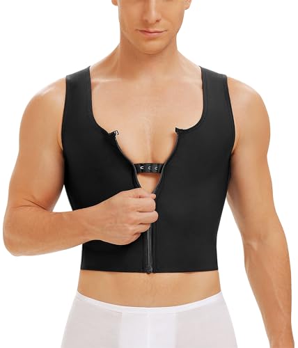 TAILONG Gynecomastia Compression Vest for Men Shapewear Slimming Body Shaper Corset Tops Fajas para Hombres