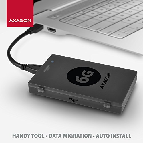 AXAGON Compatible ADSA-1S6 Adaptador USB 3.0 2.5" SSD/HDD miniatura 7