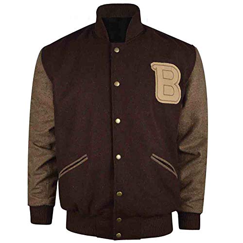 TJF Hotline Miami Appealing Flight/Bomber Woolen Jacket for Men XXS-3XL - Main Image