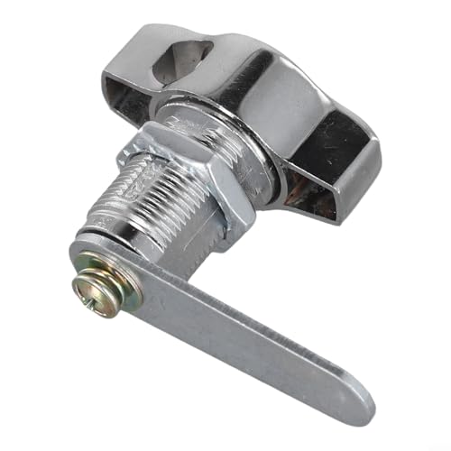 Cerradura de leva sin llave para armarios, buzones y taquillas, solución de seguridad de aleación de zinc (25 mm)