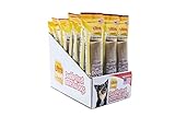 Ultra Chewy Liver, Double Treat Bones: Long-Lasting Dog Treats Made in USA for Large and Small Breeds, Highly Digestible, Ideal for Aggressive Chewers (24 Individually Packed Bones)