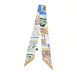 Idéal pour les filles et les femmes, cette écharpe en soie est parfaite pour ajouter une touche élégante à vos cheveux ou tenues.