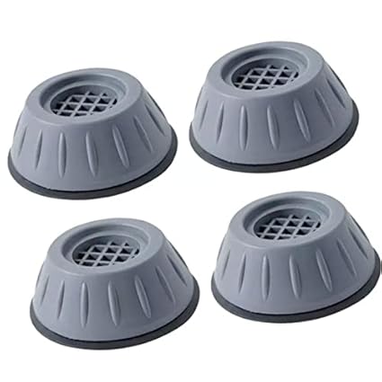 Washing Machine Stand Plastic, Washing Machine Stand Washing Machine feet Pads Washer Foot Pads Dryer Heightening Pads Stabilizer Support Stand for Home (Pack of 4)