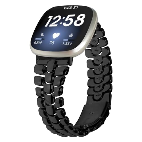 Bracelet en acier inoxydable pour Fitbit Versa 4 et Sense 2 - Élégance et durabilité au poignet