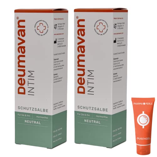 Deumavan intim Schutzsalbe I neutral I 2x 125ml Sparset I plus PharmaPerle giveaway