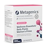 Metagenics Wellness Essentials Women's Prime Daily Packs - Menopause Support* - Daily Multivitamin Packets - Womens Multivitamins - Bone Density Support* - Omega-3 Fatty Acids - Non-GMO - 30 Packets