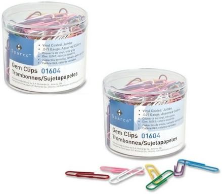 Sparco Jumbo Paper Clips (2 Pack)
