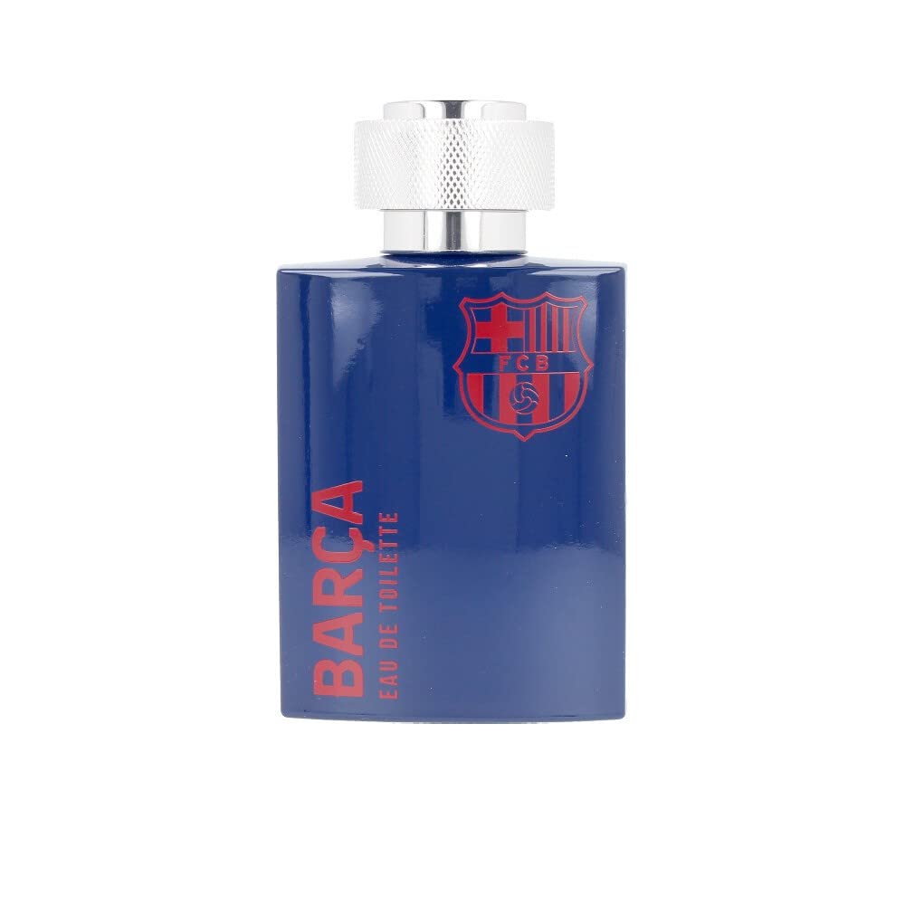 FC Barcelona, Barca, FCB, Special Edition, Fragrance, for Men, Eau de Toilette, EDT, 3.4oz, 100ml, Cologne, Spray, Made in Spain, By Air Val International, blue (8625)