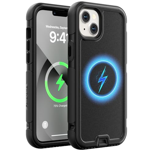 Follaroma for iPhone 13 Case, Compatible with MagSafe, Heavy Duty