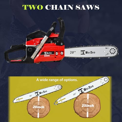 58CC Dual Bar Chainsaw