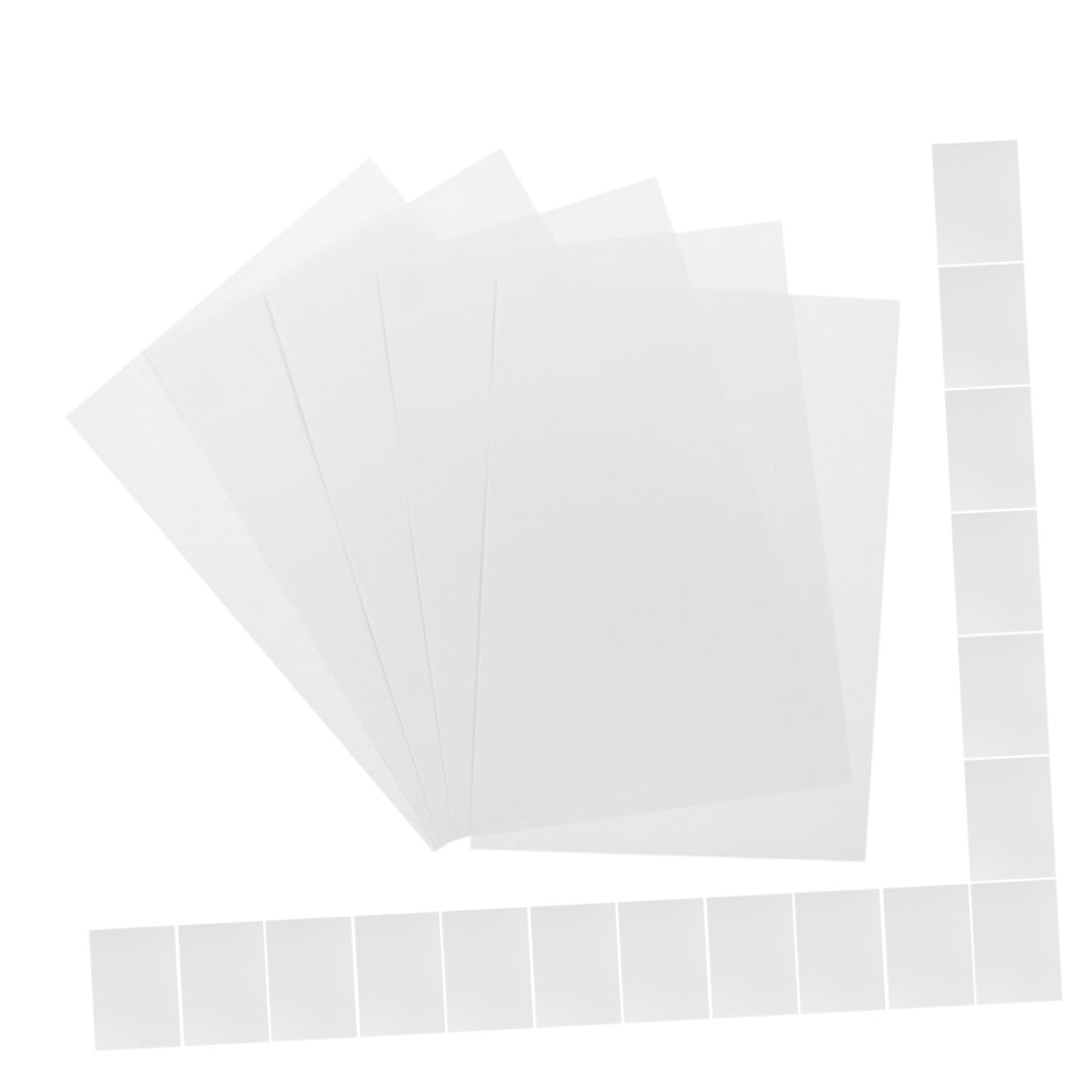 Papel de Acuarela para Niños Pequeños A4 100 Hojas Blanco