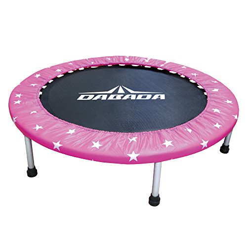 DABADA(ダバダ) トランポリン 大型102cm【耐荷重110kg】 (スターピンク)