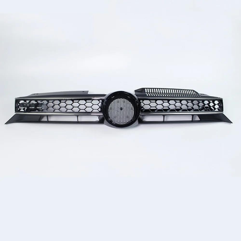 Grille de pare-chocs avant Golf 6 MK6 avec calandre de course centrale nid d'abeille - 8