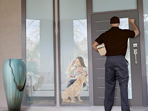 Spryzzle Leave Package Sign - Do Not Knock Or Ring Doorbell (Dog Will Bark & Baby Will Cry - Hang Sign) #TOP1