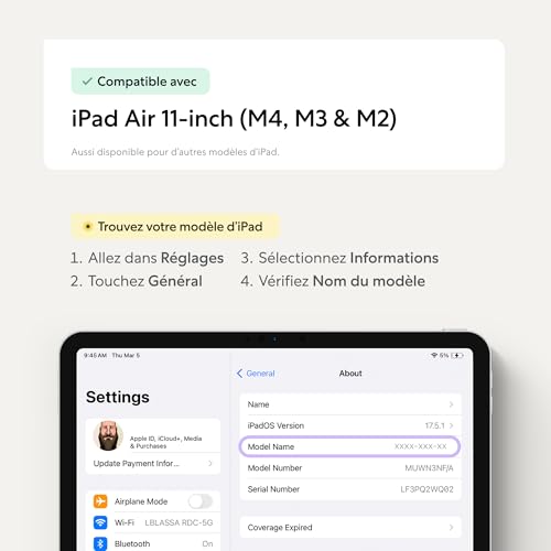 Paperlike 3 iPad Air 11 M4 Eviter Reflets et Protéger Pointe Pencil - 2