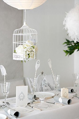 Chal - Urne cage blanche