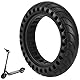 VOLOHAS 9x2,125 Vollreifen für Xiaomi M365 Elektroroller Offroad Soft Solide Reifen 9 Zoll Vollgummireifen Reifen mit 36mm Radnabenschlitz Ersatzreifen Zubehör Hochelastischer Ersatzreifen (1 Stück)