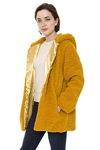 ScarvesMe Women's Hooded Cozy Zip Up Fleece Jackets and Sweater with Pockets