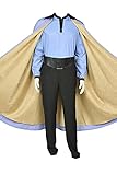 CASF Lando Calrissian Cosplay Costume Uniform Suit Outfit (Large) Purple