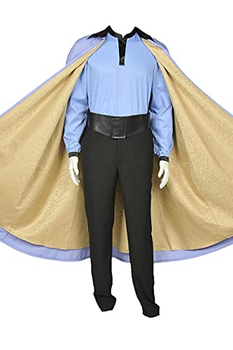 CASF Lando Calrissian Cosplay Costume Uniform Suit Outfit (X-Large) Purple
