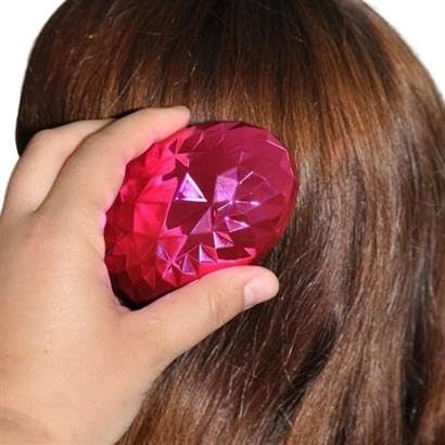 SANEC Neon Pembe Düzleştirici Tarak Geniş Aralıklı Her Saç Tipine Uygun Fırçalı Saç Düzleştirici