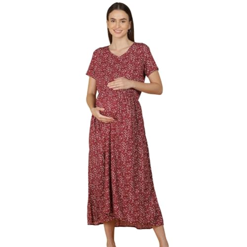Image of Morph Maternity | Maternity Dresses for Women | Fits During Pregnancy & Post Pregnancy | Back Tie to Adjust