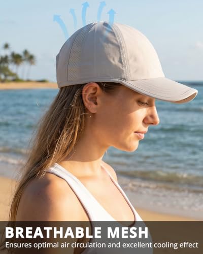 Image of GADIEMKENSD Unstructured Hats UPF 50+ Lightweight Breathable Outdoor Cap for Men and Women