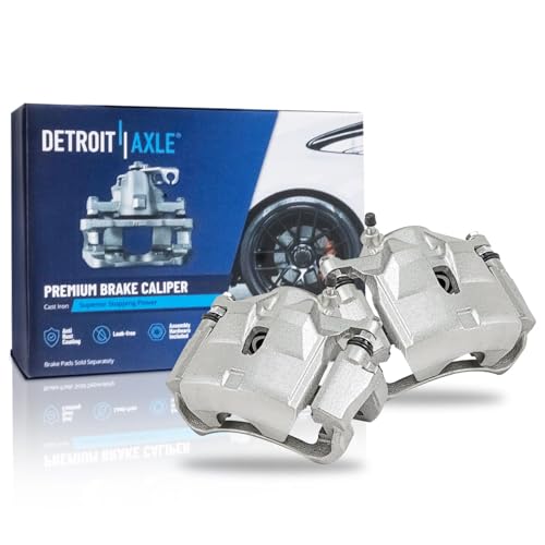 Image of Detroit Axle - Front Brake Kit for 2012-2017 Toyota RAV4 Prius V