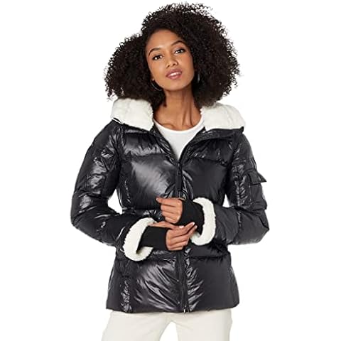 S13 Women's Callie Down Puffer, Jet/White, XL Cover