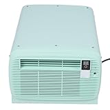 Aire Acondicionado Industrial Portátil con Control Remoto, Función de Deshumidificación, 3 Velocidades de Ventilador, para Pequeñas Vehículos Recreativos, Carpas y Remolques (EU