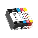 4pcs 920 Compatible Ink Cartridge ，Compatible 