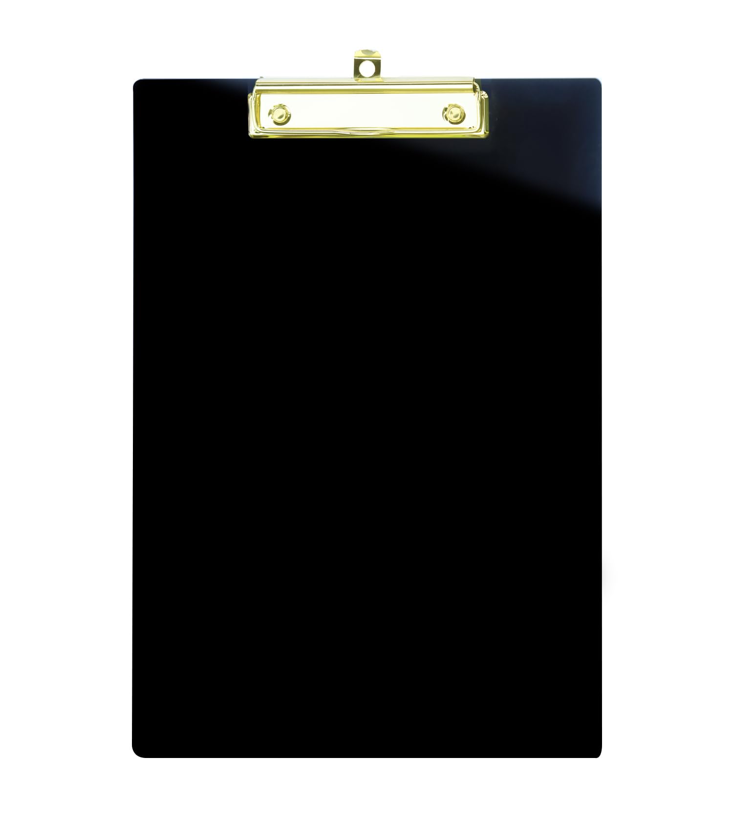Amazon.com : UNIQOOO Black Acrylic Clipboard with Shinny Gold