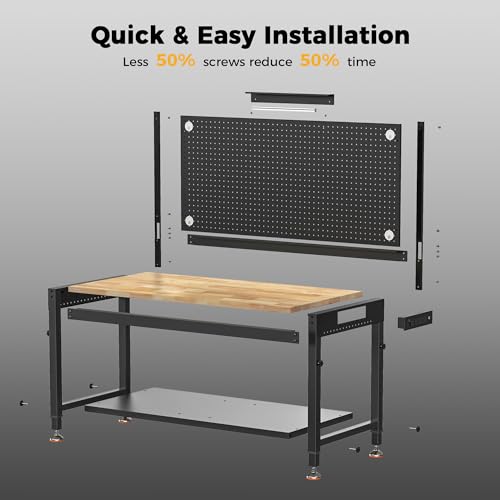 Rolling Workbench with Drawer Storage