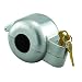 Defender Security Door Knob Lock-Out Device, Diecast Construction, Gray Painted Color, Keyed Alike